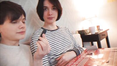 Young Gay Couples Adorable Web-Cam Adventure