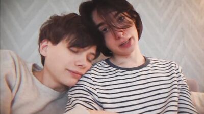 Young Gay Couples Adorable Web-Cam Adventure