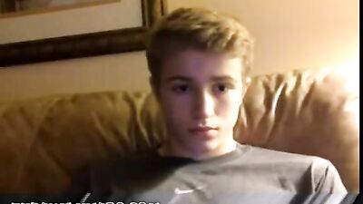 Horny Webcam Boy Porn - Cum Hungry with Blond Hottie