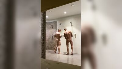 Jocks in the Shower - Butt Smacking Gay Tube: Amateur Straight Boys Porn Action!