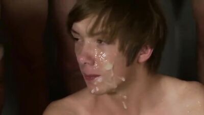 Let's Give The Boy A Cum Shower Gay Porn Videos