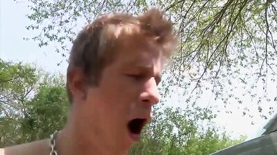 Woodsy Twinks Gone Wild - Pit Stop Adventures in Gay Porn!