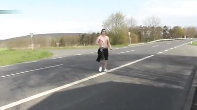 Mean bully At the bus stop : A Gay Fetish Foot Fetish Porn Video