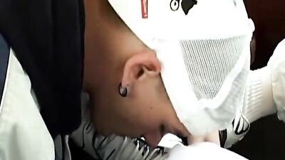 Gay Public Sneaker Fetish Sex on the Tram: Why Lads Travel!