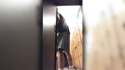 Twink Jerks and Cum Eating in Locker Room - Gay Teen Porn!