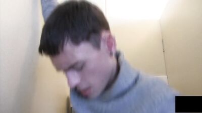 Gang Bang in the Bathroom: Bareback Porn for Gay Hot Boys!