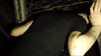 Gay Twinks Porn in the Woods: Bareback Action Cum Shots!