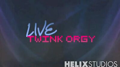 Gay Porn Orgy : Bareback Twinks in Action