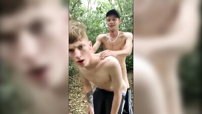 Outdoor Bareback Teens Gay Porn: Action-Packed Adventure!