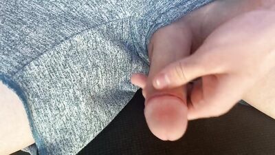 Making my Smooth Cock Hard then Soft Boys Porn