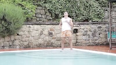 Gay Porn Raw Pool Boys Fuck - Blond Bareback Cum Shots