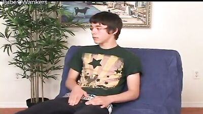 Gay Teen Playtime with Dads Buddy: Oral and Ass Pleasure