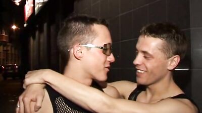 Berlin Bareback Cum Shots Group Sex Club - The Boys First Time Adventure