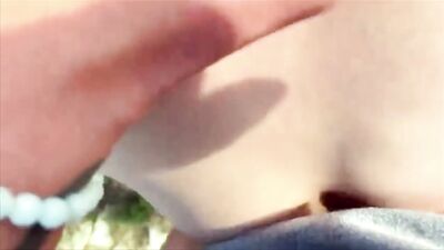 Outdoor Interracial Bareback Fuck