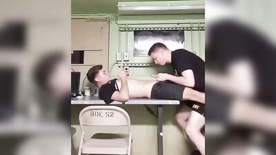 Straight Boy Hand-job: Sucking and Swallowing Adventures