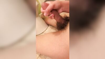 Jerking off while my family thinks I am taking a shower - Steamy Gay Porn Video