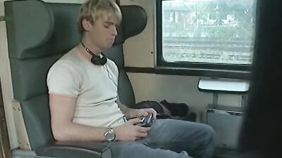 Train Blaze: Two Hunky Blonds Bareback and Heat Up the Railroad!