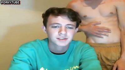 Gay Teen Web-Cam Oral Deepthroats His Buddy Boys Porn!