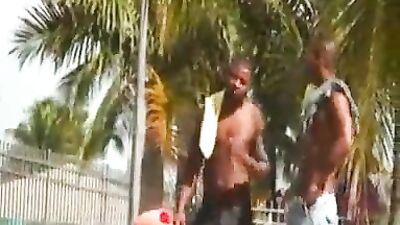 Black Dudes and Cute Teens Gay Porn Spitroast!