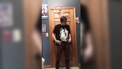 GayTube Hot Stripper: Web-Cam Exposed!