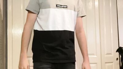 Young Twink Sexy Gay Video - Amateur Solo Voyeur!