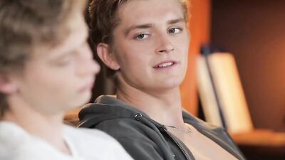 Blond Lover Letting Friends Fuck Him in Hot Boys Porn