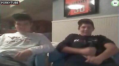 Chubby Buddies Take Control - Cumshot and Handjob Adventures!