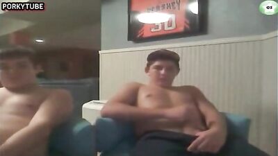 Chubby Buddies Take Control - Cumshot and Handjob Adventures!