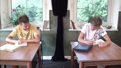 Gay Teen Porn Two Classmates have sex
