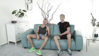 Gay Porn Raw: Two Boys Cum Shots with Lucas