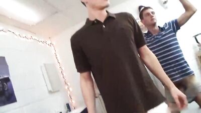 Fraternity Gay Porn Boys Group Sex: Hardcore Frat House Action