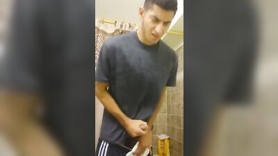 Gay Porn: Latino Twinks Explosive Cumshot!