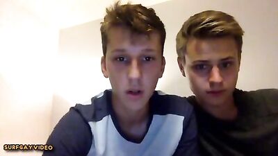 Gay Webcam Teens Playful Fun on GayTube!