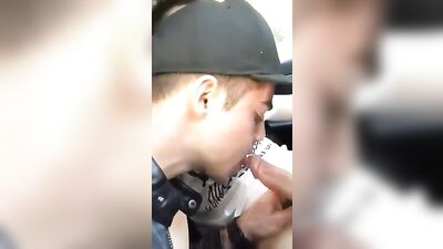 Car Blowjobs - Gay Amateurs and Big Cocks Porn