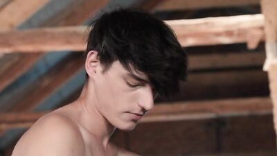 Blond Bareback Attic Boys: Kinky Underwear Cums Porn