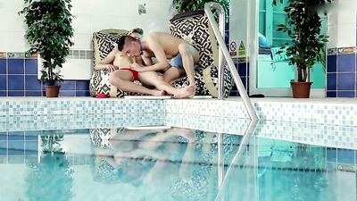 By The Pool Twink Gay Porn Tube - Wild Bareback Adventure