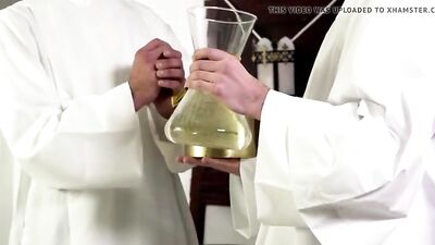 Alter Twink Priest - Barebacked by the Lord!