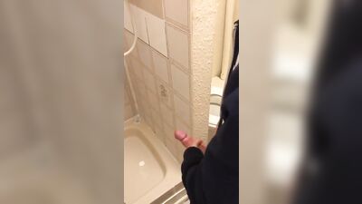 Young Pissing Boyfriend Caught on Cam!