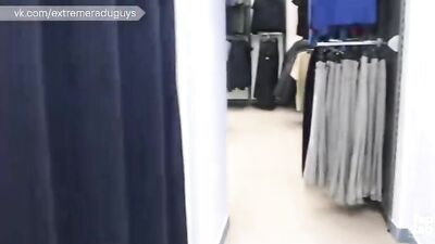 Boy Porn Changing Room Fun-Up Close and Personal with Solo Stallions!