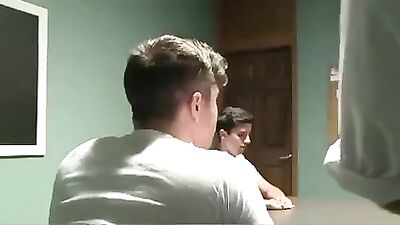 Gangbang Delight: Four Gay Boys Sucking and Getting Fucked from Behind