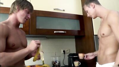 Banana or Coffee Boys Porn