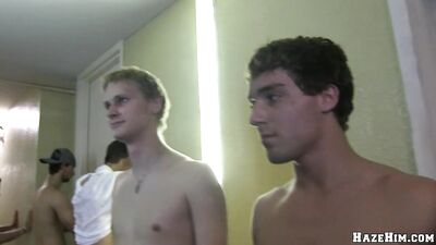 Gay Frat Cuties in XXX Action! - Dorm Pledges Gone Wild!