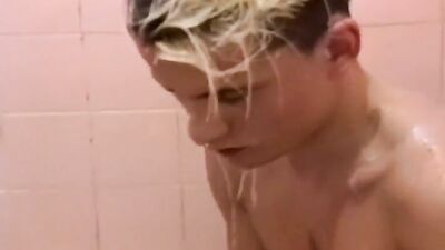 Nicholas Solo Cum Bath Adventure - A Gay Porn Classic Rewritten!