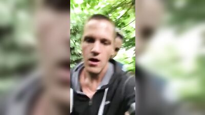 Gay Porn Park Boys Cruising Sex in Germany - Bareback Big Cocks Action!