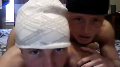 Hot Boys Sucking & Fucking - Two Dirty Webcam Hunks!