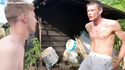 Outdoor Fucking - British Boys Porn Gay Tube! Bareback Big Cocks Action - No Condoms!