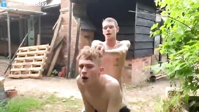 Outdoor Fucking - British Boys Porn Gay Tube! Bareback Big Cocks Action - No Condoms!