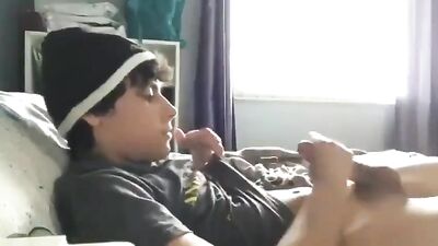 Gay Teen Amateur Self-BJ Porn - The Ultimate Oral Experience!