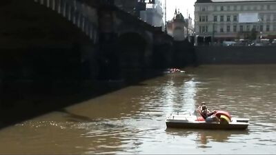 Prague Bareback Adventures - Blond Big Cocks with Friends!