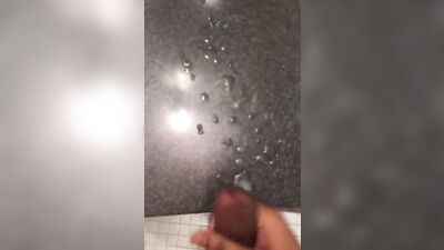 Black Counter Cum: Amateur Black Solo Cock Cumming